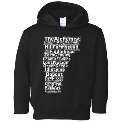Vermont Breweries Toddler Hoodie