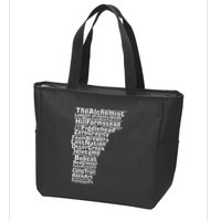 Vermont Breweries Zip Tote Bag