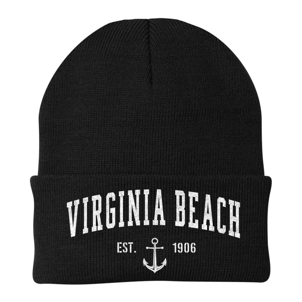 Virginia Beach Virginia Great Gift Cute Gift And Sweater Beanie