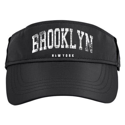 Vintage Brooklyn Adult Drive Performance Visor
