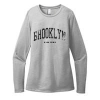 Vintage Brooklyn Womens CVC Long Sleeve Shirt