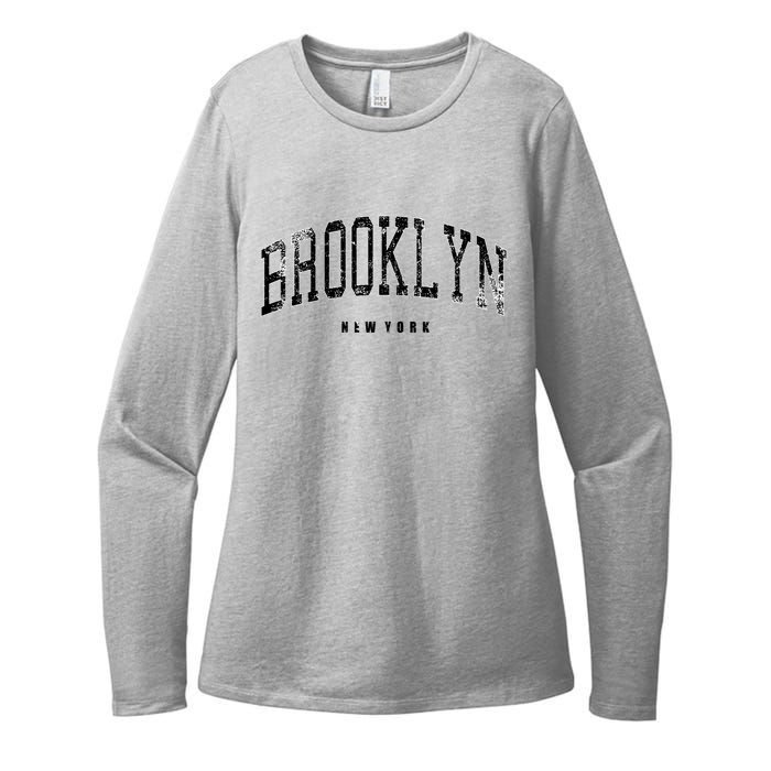 Vintage Brooklyn Womens CVC Long Sleeve Shirt