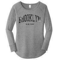 Vintage Brooklyn Women's Perfect Tri Tunic Long Sleeve Shirt