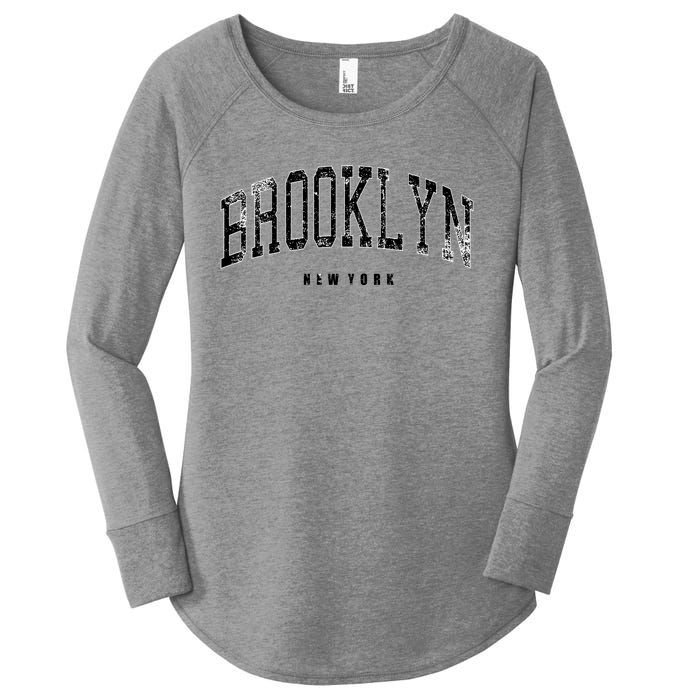 Vintage Brooklyn Women's Perfect Tri Tunic Long Sleeve Shirt