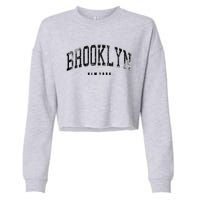 Vintage Brooklyn Cropped Pullover Crew