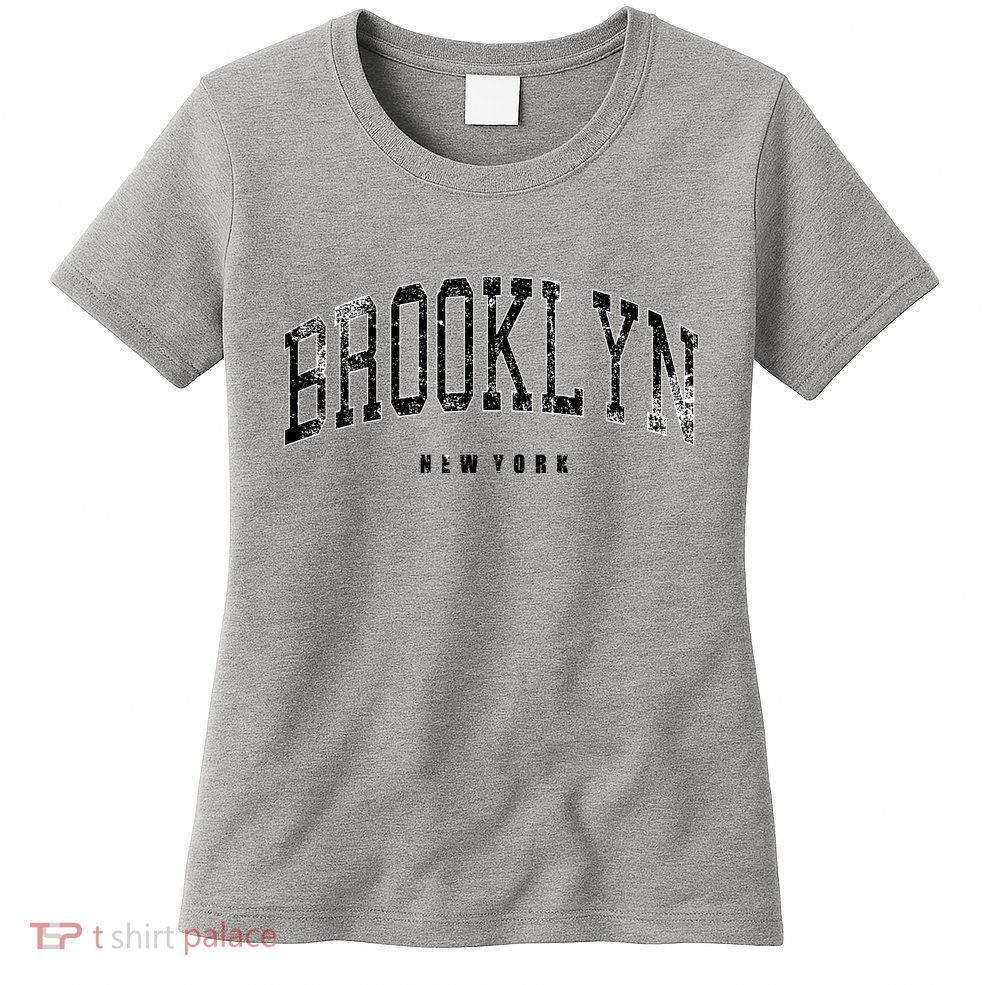 Vintage Brooklyn Womens T-Shirt