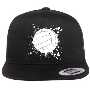 Volleyball Beach Volleyball Player Gift Flat Bill Trucker Hat