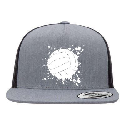 Volleyball Beach Volleyball Player Gift Flat Bill Trucker Hat