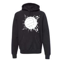 Volleyball Beach Volleyball Player Gift Premium Hoodie