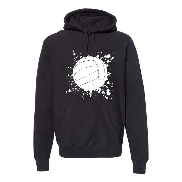 Volleyball Beach Volleyball Player Gift Premium Hoodie