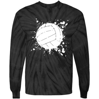 Volleyball Beach Volleyball Player Gift Tie-Dye Long Sleeve Shirt