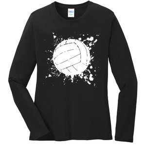 Volleyball Beach Volleyball Player Gift Ladies Long Sleeve Shirt