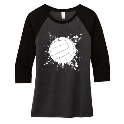 Volleyball Beach Volleyball Player Gift Women's Tri-Blend 3/4-Sleeve Raglan Shirt