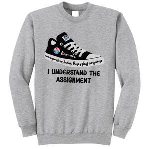 Vote Blue Tall Sweatshirt