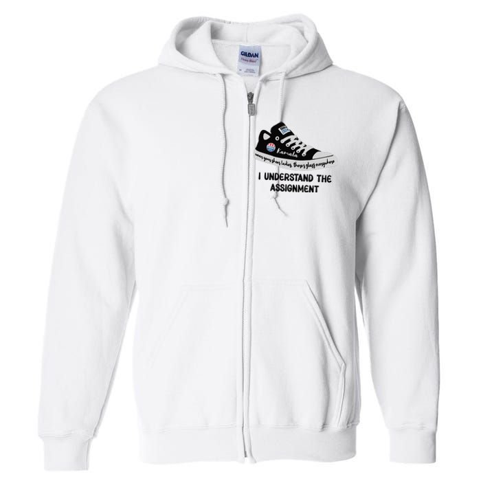 Vote Blue Full Zip Hoodie