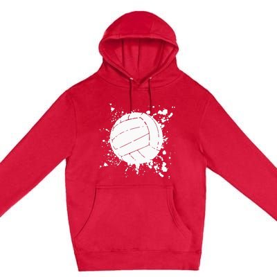 Volleyball Beach Volleyball Player Gift Premium Pullover Hoodie