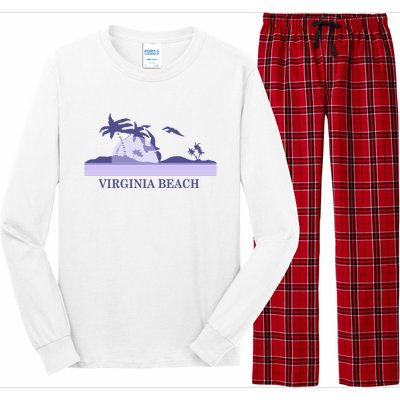 Virginia Beach Long Sleeve Pajama Set