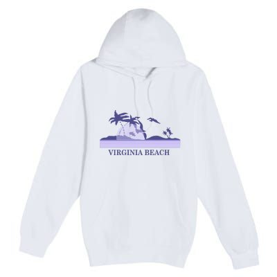 Virginia Beach Premium Pullover Hoodie