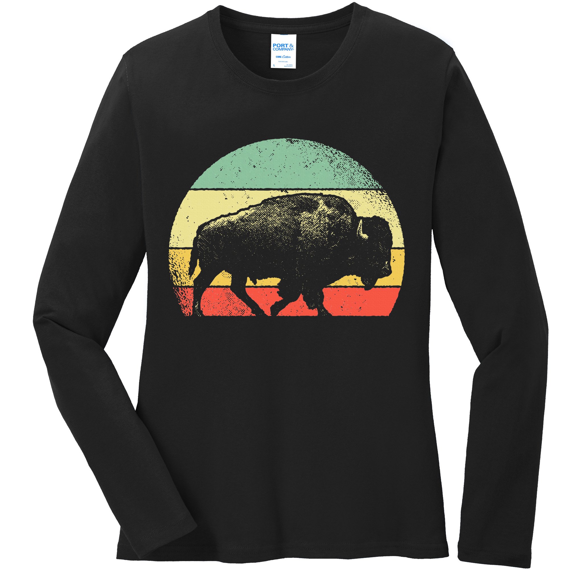 Vintage Buffalo Ladies Long Sleeve Shirt