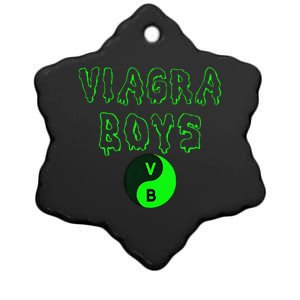 Viagra Boy Ceramic Star Ornament