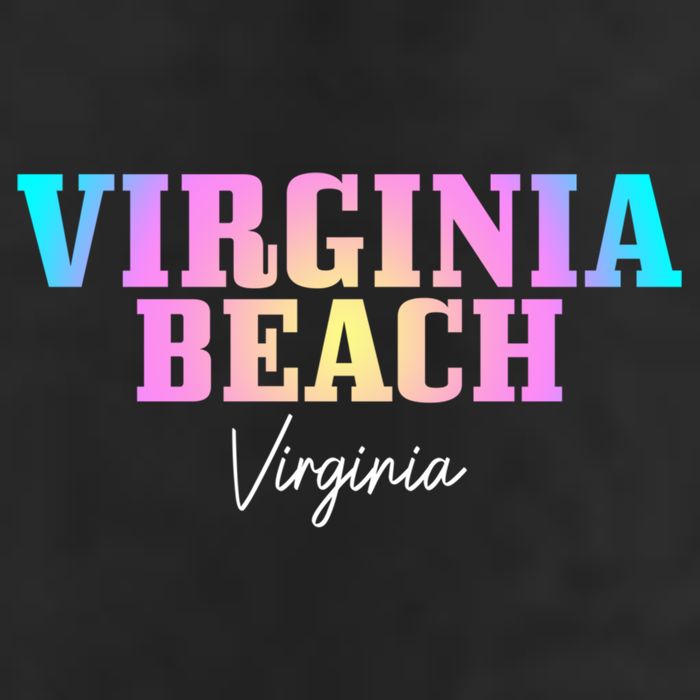 Virginia Beach Virginia Vintage Tie Dye Retro Vacation Gift Hat
