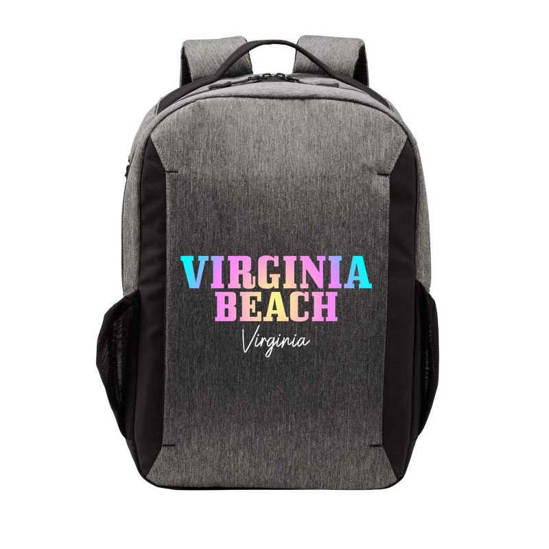 Virginia Beach Virginia Vintage Tie Dye Retro Vacation Gift Vector Backpack