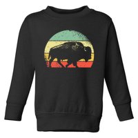 Vintage Buffalo Toddler Sweatshirt