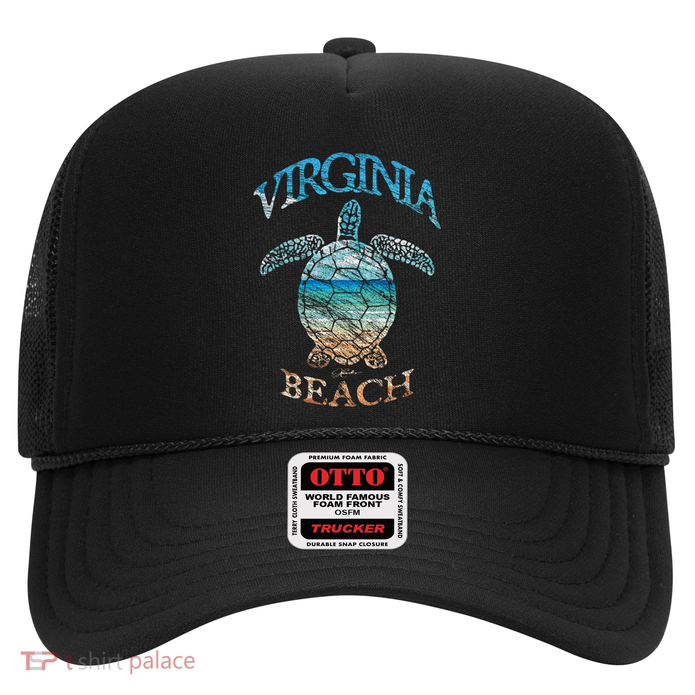 Virginia Beach Va Beach In The Sea Turtle Gift Trucker Hat