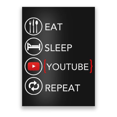 Video Blogger Vlogger Like Subscribe Podcaster Poster