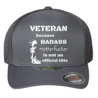 Veteran Badass Flexfit Unipanel Trucker Cap