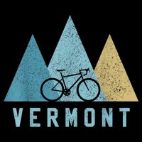 Vermont Bike Vintage Cycling Mountains MTB Bicycle Gift Hoodie