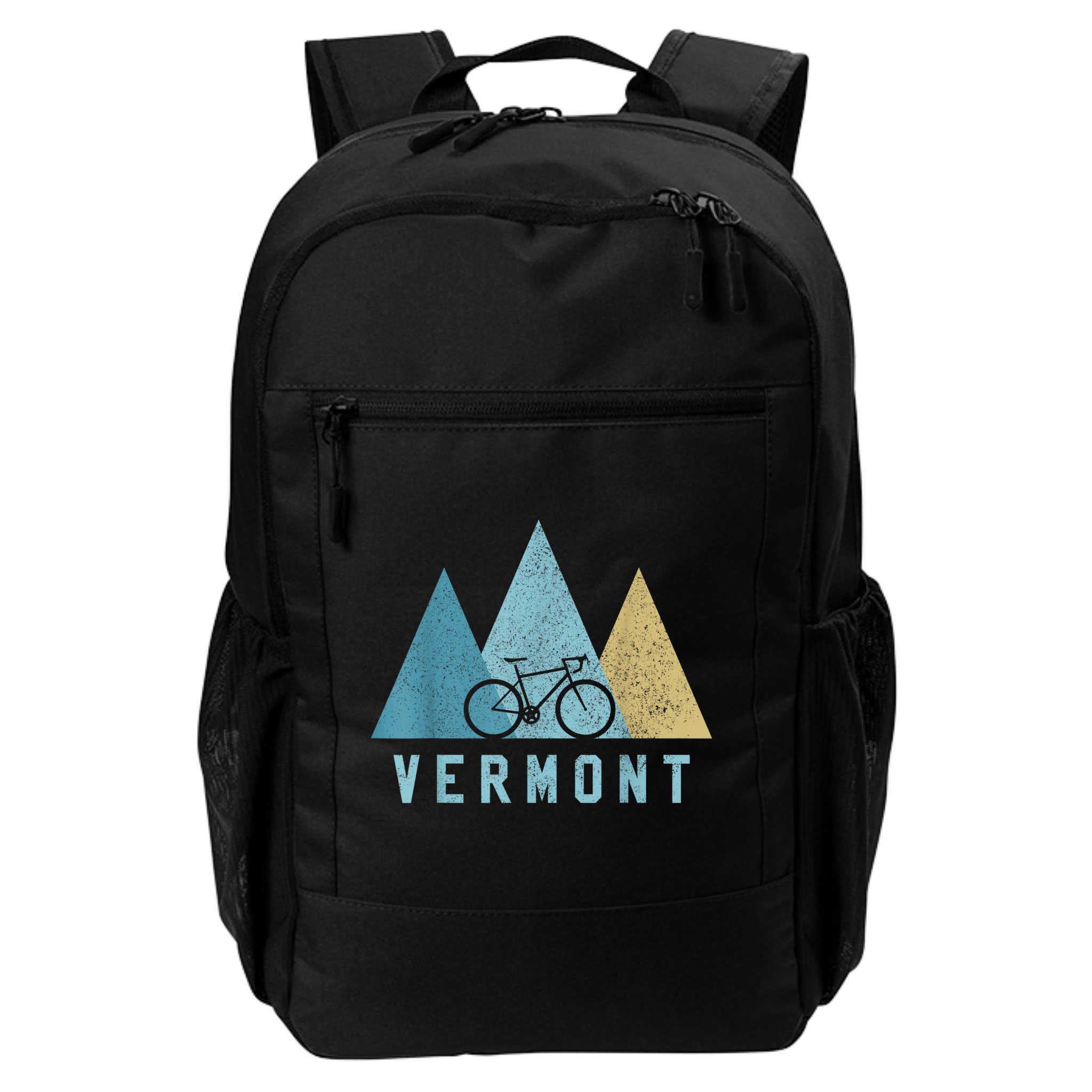 Vermont Bike Vintage Cycling Mountains MTB Bicycle Gift Backpack