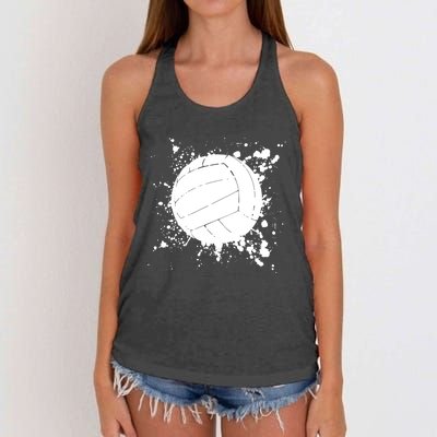 Volleyball Beach Volleyball Player Gift Great Gift Women's Knotted Racerback Tank