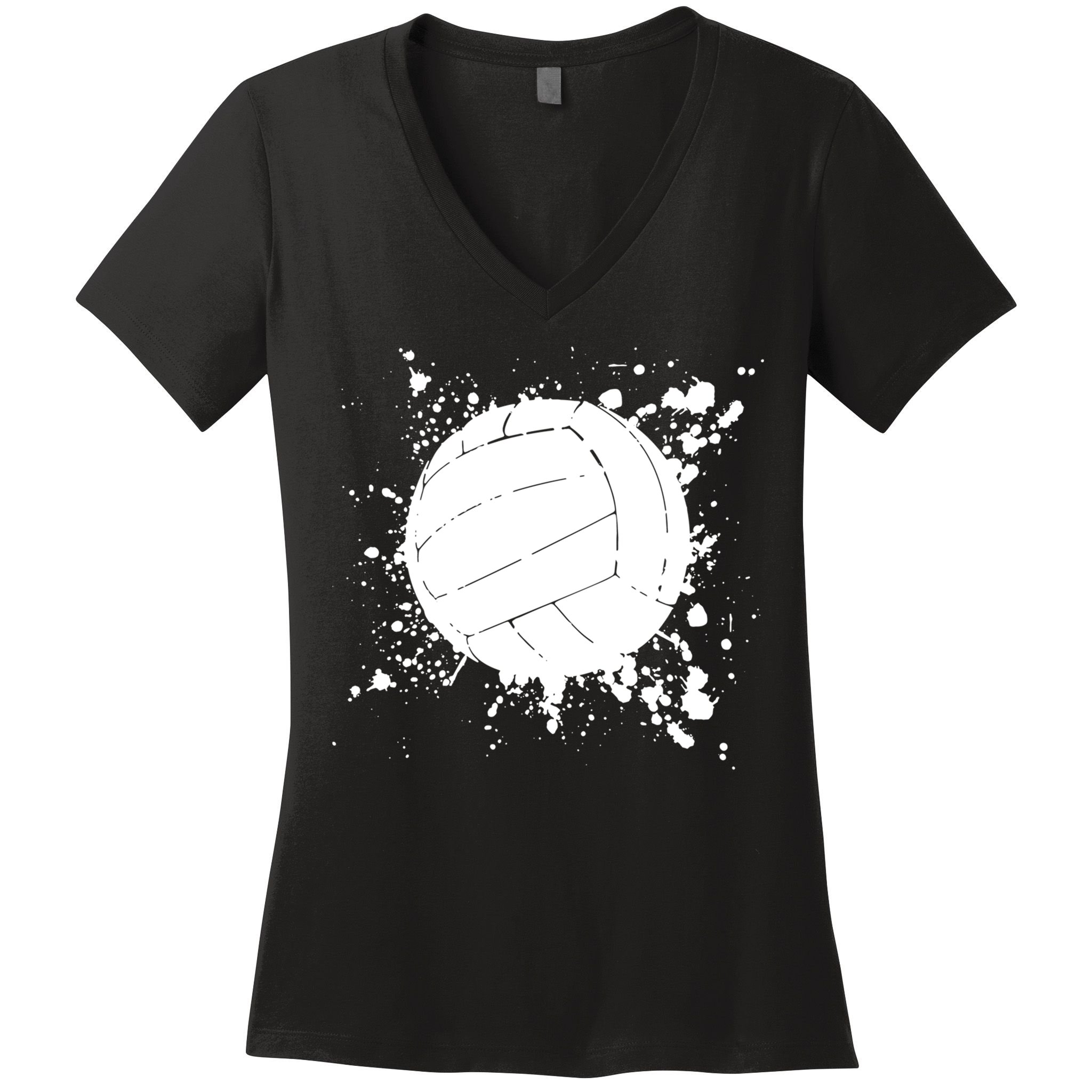 Volleyball Beach Volleyball Player Gift Great Gift Women's V-Neck T-Shirt