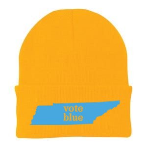 Vote Blue Voting Democratic Tennessee Cool Gift Knit Cap Winter Beanie