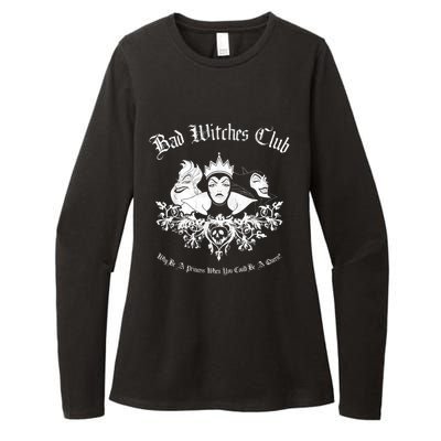 Villains Bad Witches Club Group Shot Graphic Womens CVC Long Sleeve Shirt