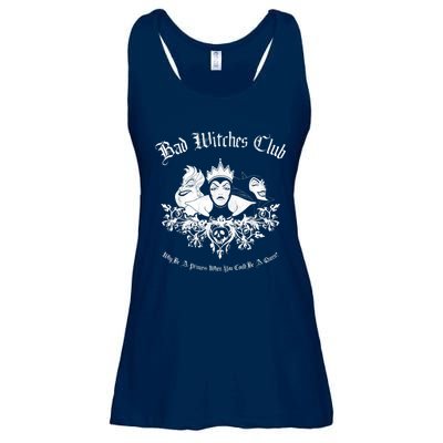 Villains Bad Witches Club Group Shot Graphic Ladies Essential Flowy Tank