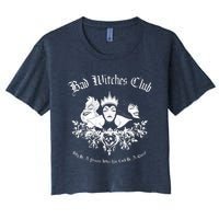 Villains Bad Witches Club Group Shot Graphic Women's Crop Top Tee