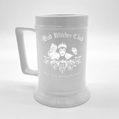 Villains Bad Witches Club Group Shot Graphic Beer Stein