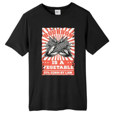 Vintage Bourbon Whiskey Saying Gift Bourbon Is A Vegetable Tall Fusion ChromaSoft Performance T-Shirt