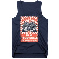 Vintage Bourbon Whiskey Saying Gift Bourbon Is A Vegetable Tank Top