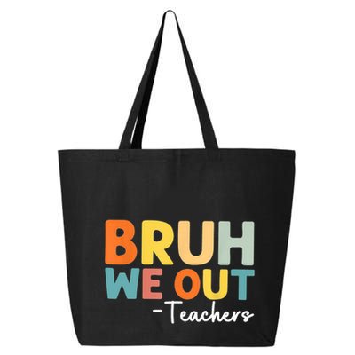Vintage Bruh We Out Teachers Gift 25L Jumbo Tote