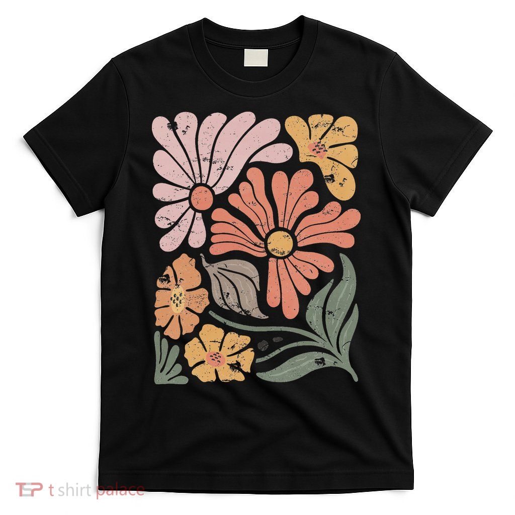Vintage Boho Wildflower  T-Shirt