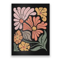 Vintage Boho Wildflower  Poster
