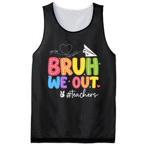 Vacation Bruh We Out Summer Teachers End Of School Year Teacher Gift Mesh Reversible Basketball Jersey Tank