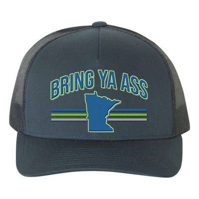 Vintage Bring Ya Ass To Minnesota Yupoong Adult 5-Panel Trucker Hat