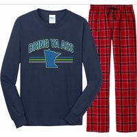 Vintage Bring Ya Ass To Minnesota Long Sleeve Pajama Set