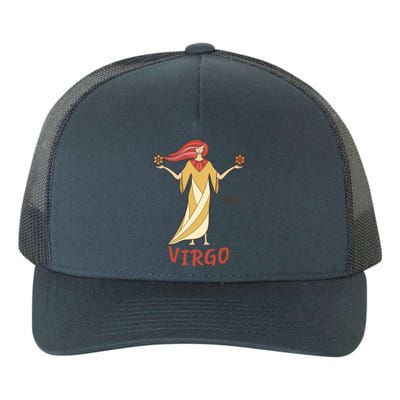 Virgo Birthday Zodiac Boho Vintage Cool Gift Yupoong Adult 5-Panel Trucker Hat