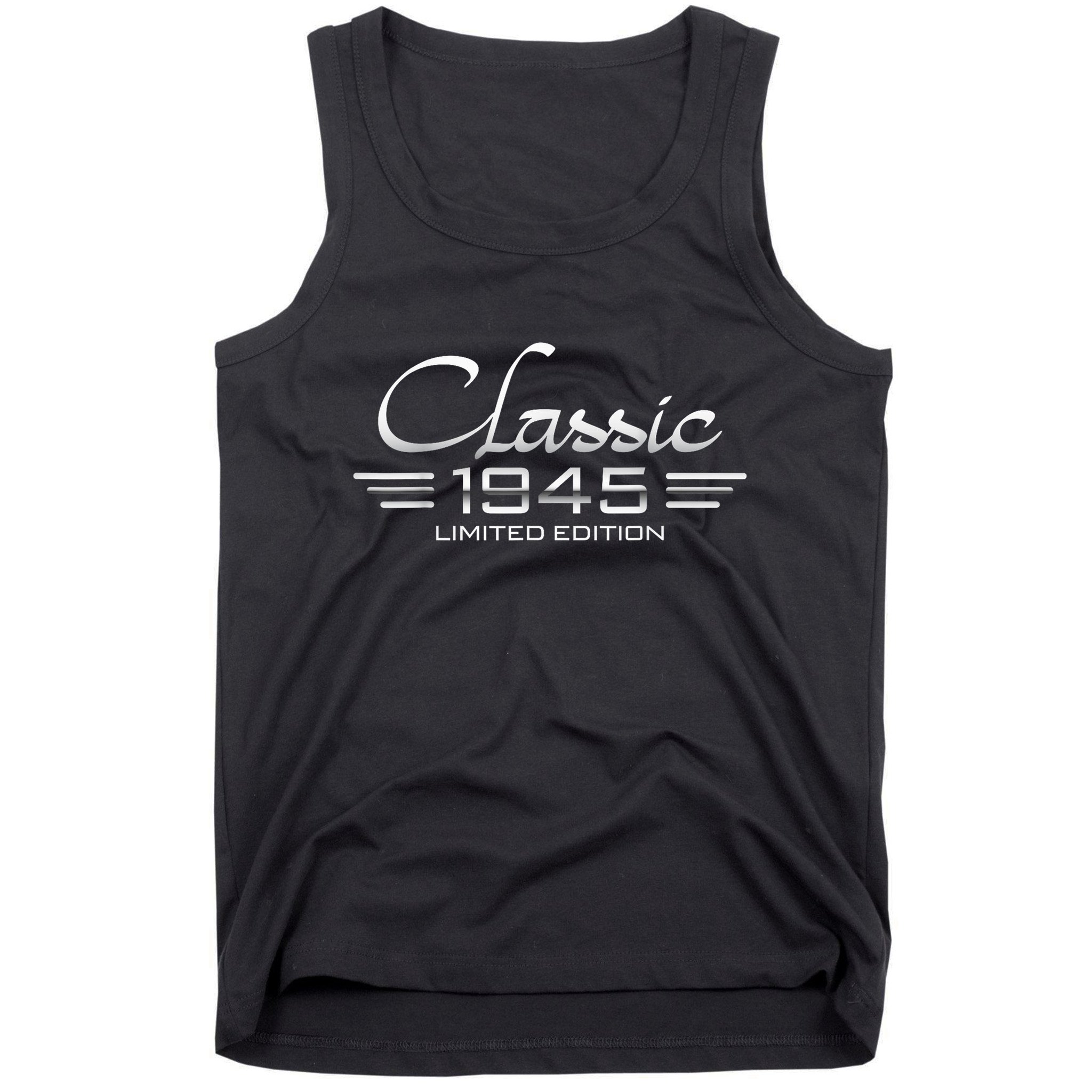 Vintage Classic 1945 80th Birthday 80 Years Old Bday Tank Top