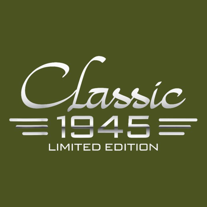 Vintage Classic 1945 80th Birthday 80 Years Old Bday T-Shirt